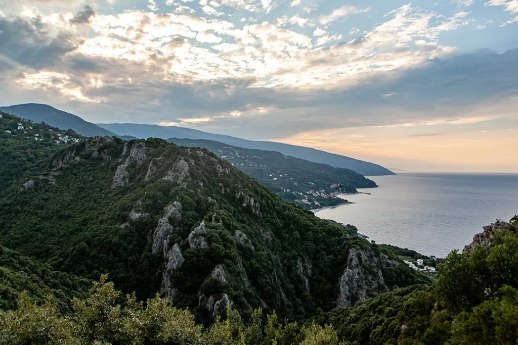 θέα από Τσαγκαράδα