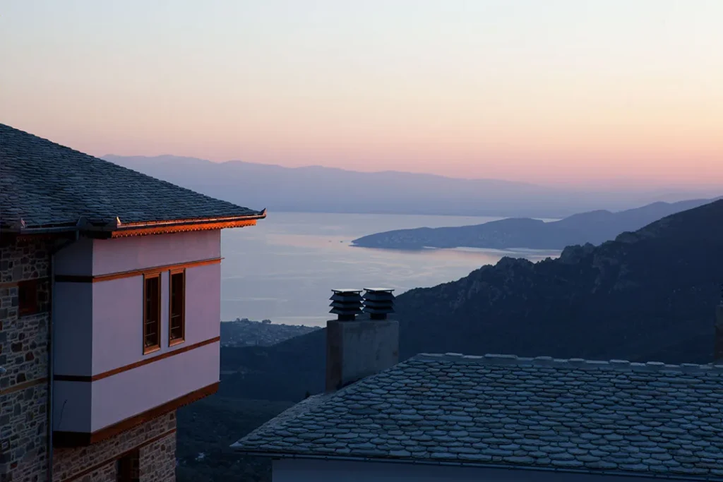 θέα από τον Άγιο Λαυρέντιο