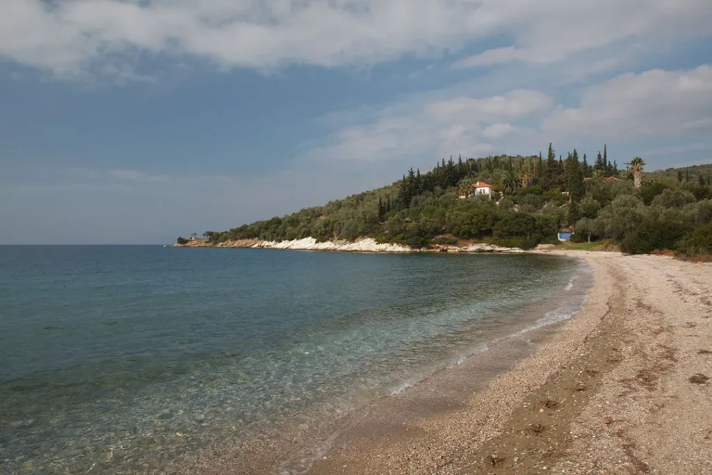 παραλία Πρίνος στο Λεφόκαστρο