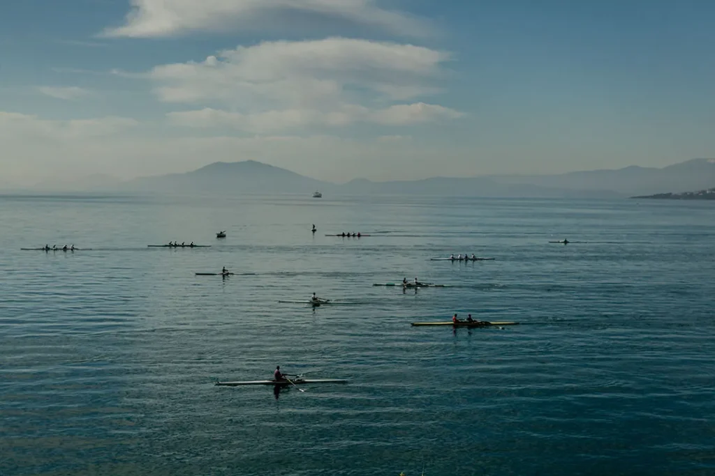 πρωινοί κωπηλάτες